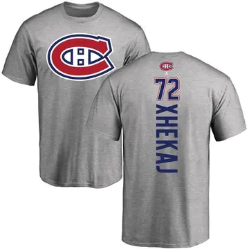 Men's Arber Xhekaj Montreal Canadiens Backer T-Shirt - Ash