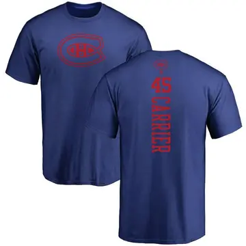 Youth Alexandre Carrier Montreal Canadiens One Color Backer T-Shirt - Royal